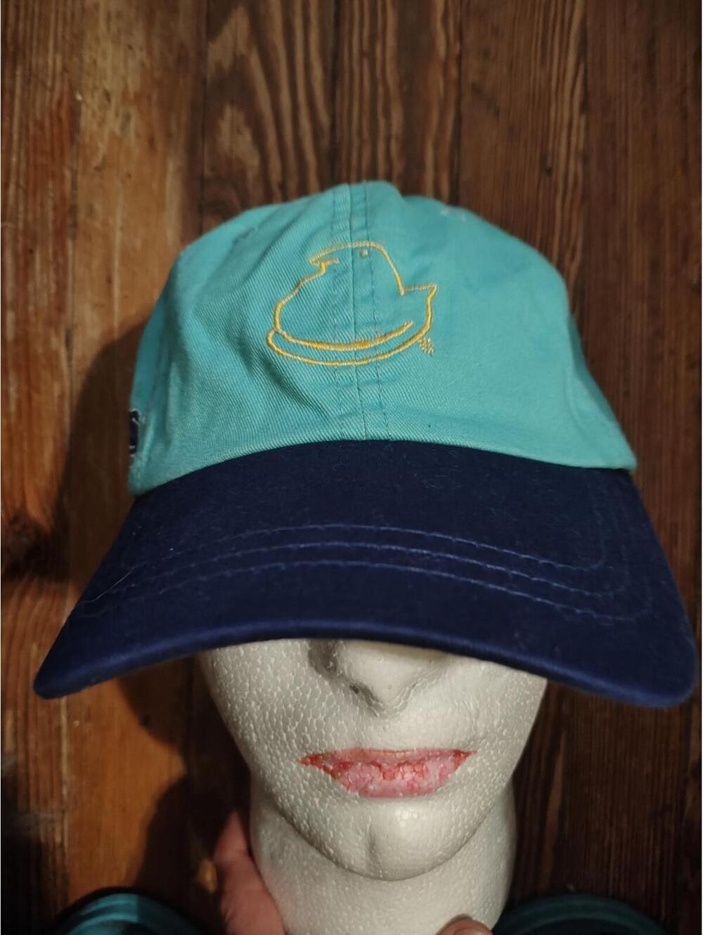 Peeps hat - Easter gift - unisex adult strapback - EUC